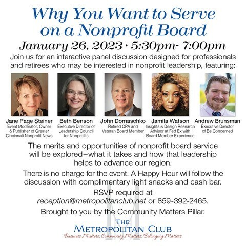 Panel Discussion-Metropolitan Club